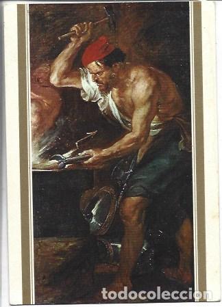 Postais: POSTAL A7583: Vulcano forjando los rayos de Jupiter, por Rubens