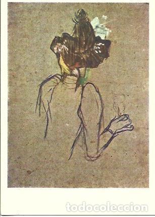 Postais: POSTAL A7594: Jane Avril, por Toulouse Lautrec