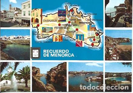 Postais: POSTAL A7599: Recuerdo de Menorca