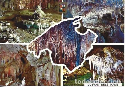Postcards: POSTAL A7626: Valle de las Delicias en las Cuevas dels Hams de Mallorca