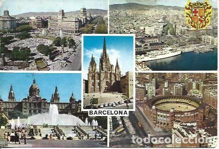 Cartes Postales: POSTAL A7644: Vistas de Barcelona