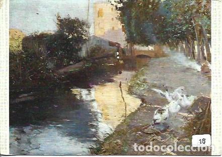 Postcards: POSTAL A7676: Acequia, por Joaquin Mir