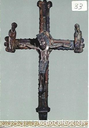 Postcards: POSTAL A7696: Talla con Cristo crucificado