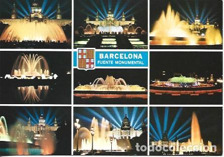 Postcards: POSTAL A7708: Fuente monumentales de Barcelona