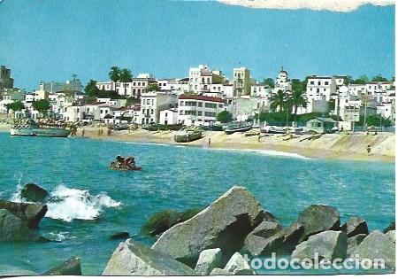 Postcards: POSTAL A7706: Playa de Sant Pol de Mar