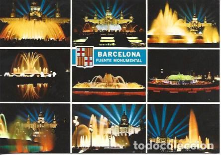 Postcards: POSTAL A7718: Bartcelona. Fuentes