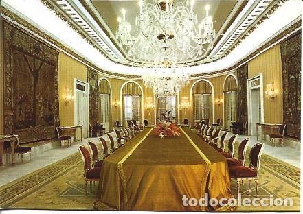 Postcards: POSTAL A7729: Comedor de Gala del Palacio de Pedralbes de Barcelona