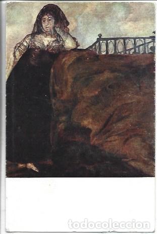 Postcards: POSTAL A7748: Una manola, por Goya