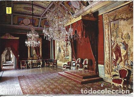 Postales: POSTAL A7811: Salon del Trono del Palacio Real de Aranjuez