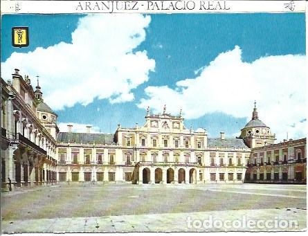 Postales: POSTAL A7821: Fachada de Armas del Palacio Real de Aranjuez