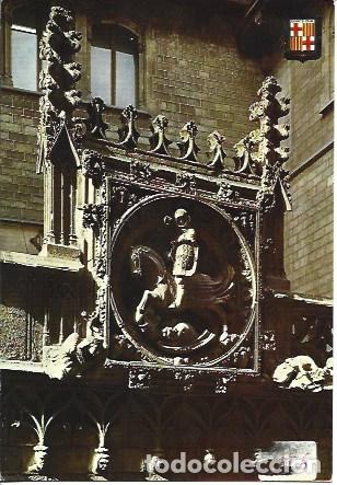 Postales: POSTAL A7834: Sant Jordi en la Generalitat de Catalunya