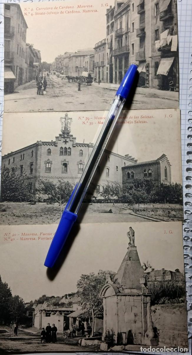 Postcards: Lot de 3 postals antigues de Manres