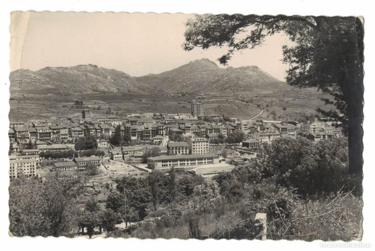 Postales: Postal antigua de B&eacute;jar (Salamanca) &ndash; Vista general del pueblo y montes