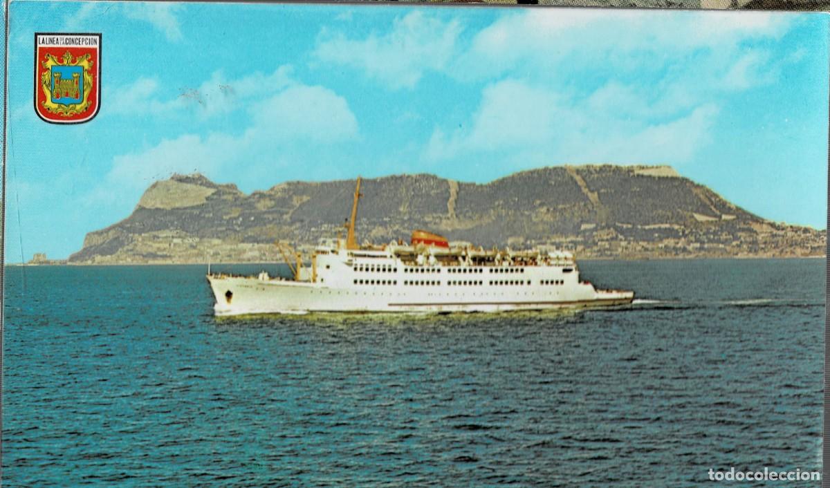 Postales: POSTAL MODERNA DE GIBRALTAR. TRANSBORDADOR ALGECIRAS-CEUTA. P-GIBR-273