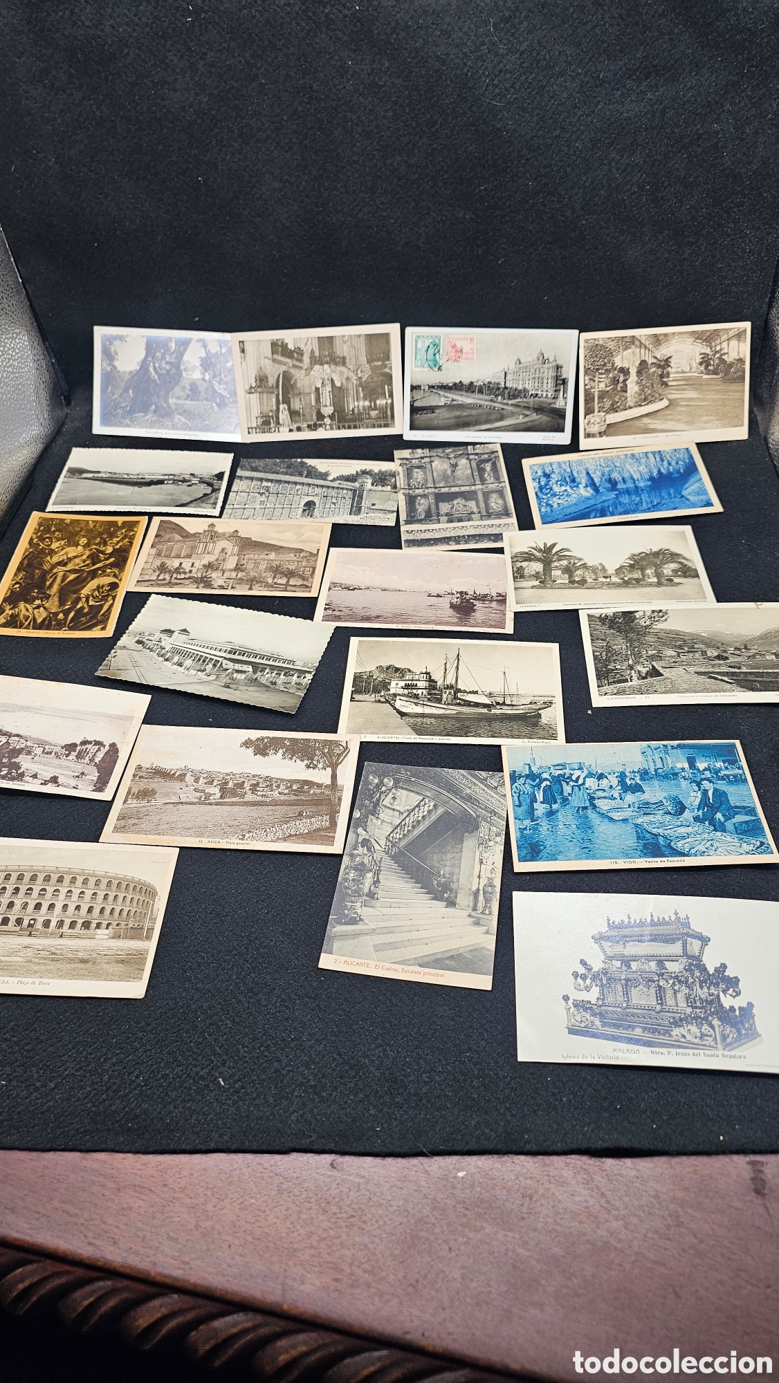 Postales: ( 2 ) lote de 20 postales antiguas