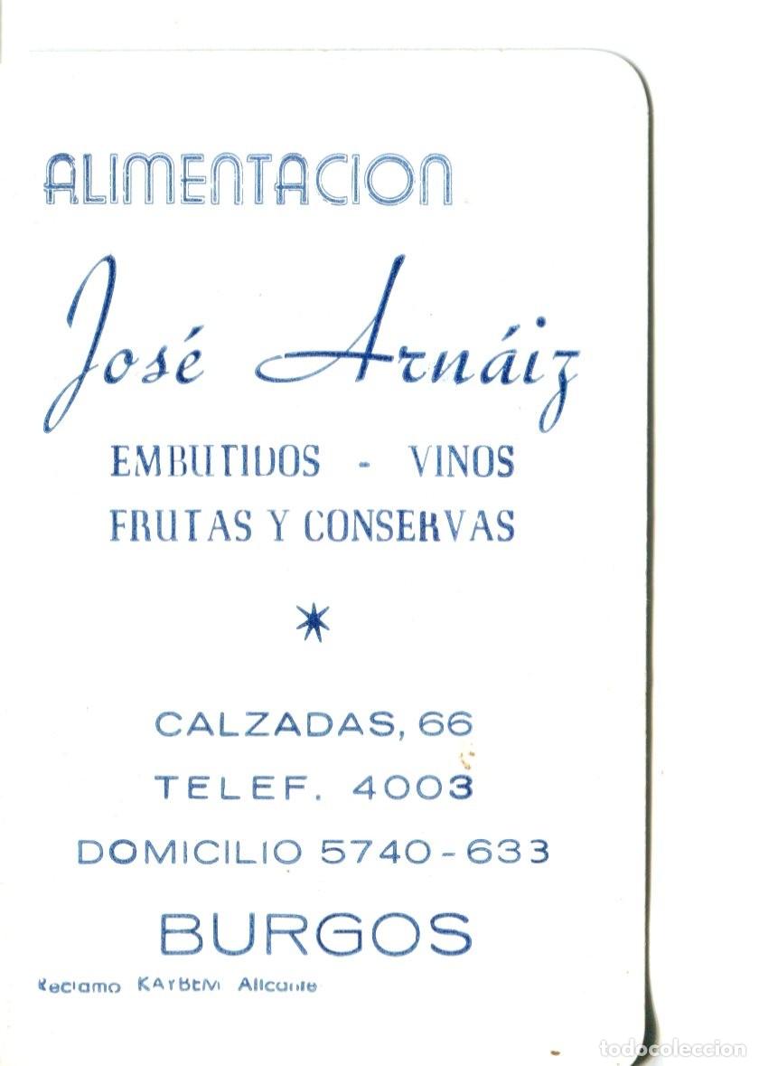 Postales: CALEMNDARIO A&Ntilde;O 1964 ALIMENTACION JOSE ARNAIZ DE BURGOS