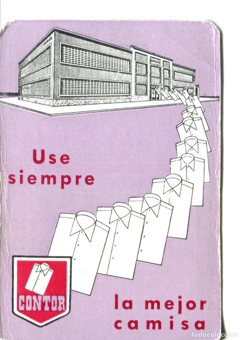 Postales: CALENDARIO A&Ntilde;O 1961 CAMISA CONTOR