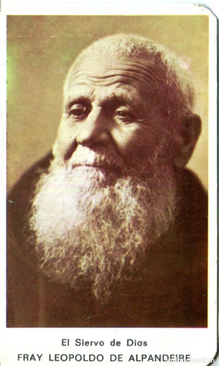 Postales: CALENDARIO RELIGIOSO. A&Ntilde;O 1976. FRAY LEOPOLDO DE ALPANDEIRE EL SIERVO DE DIOS