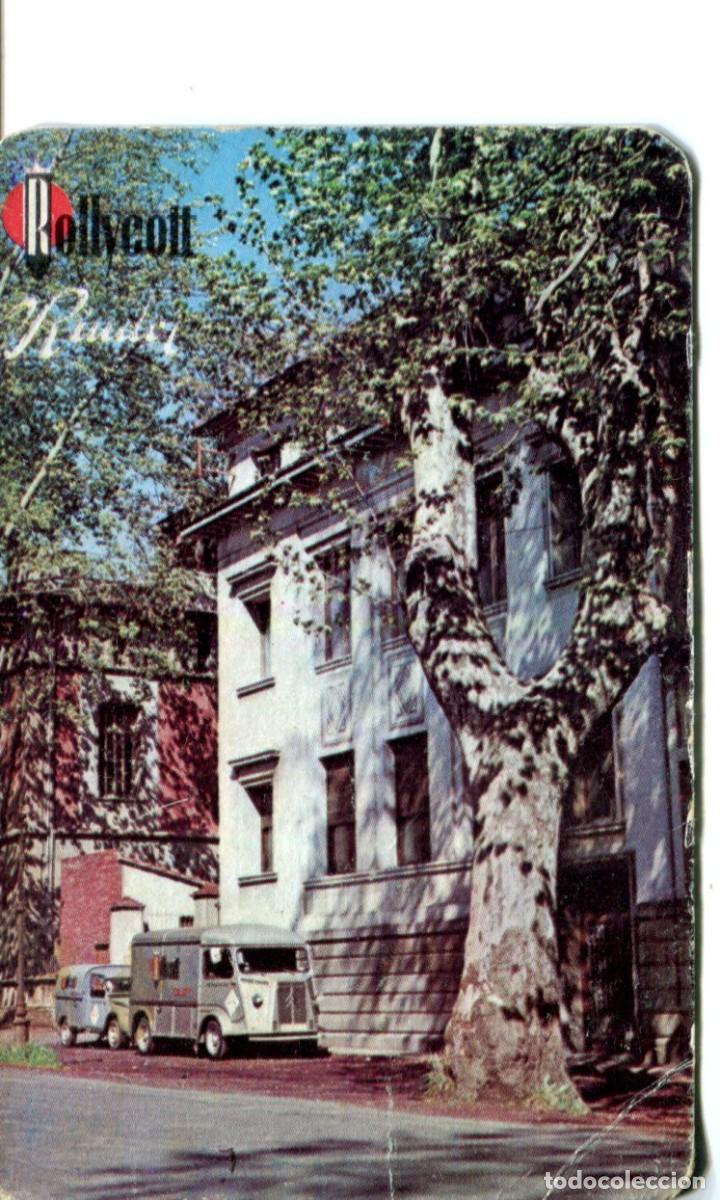 Postales: CALENDARIO DE BOLSILLO. ROLLYCOTT. RIUDOR. J. L. SALGUEDA. OLOT. 1971.