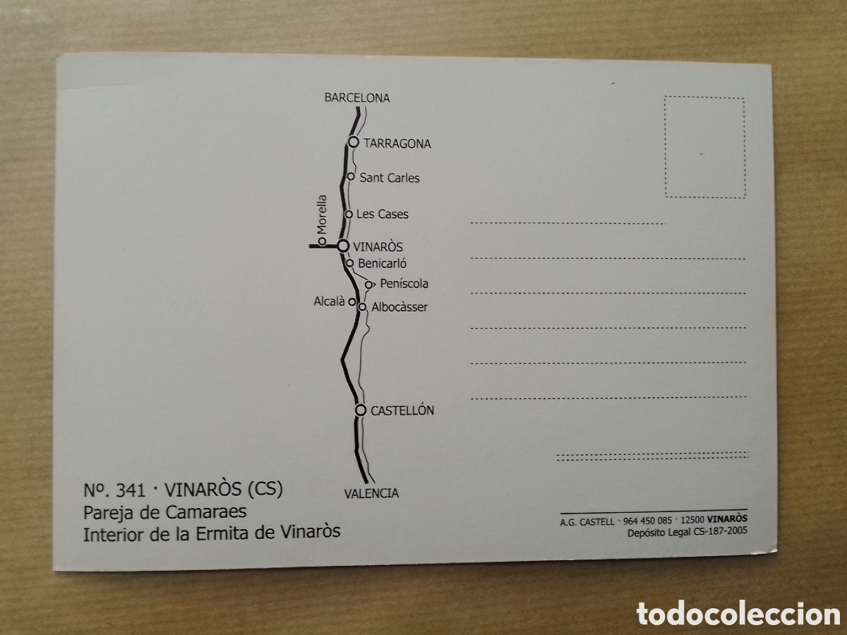 Postales: Postal traje t&iacute;pico Vinaros s/c - Foto 2