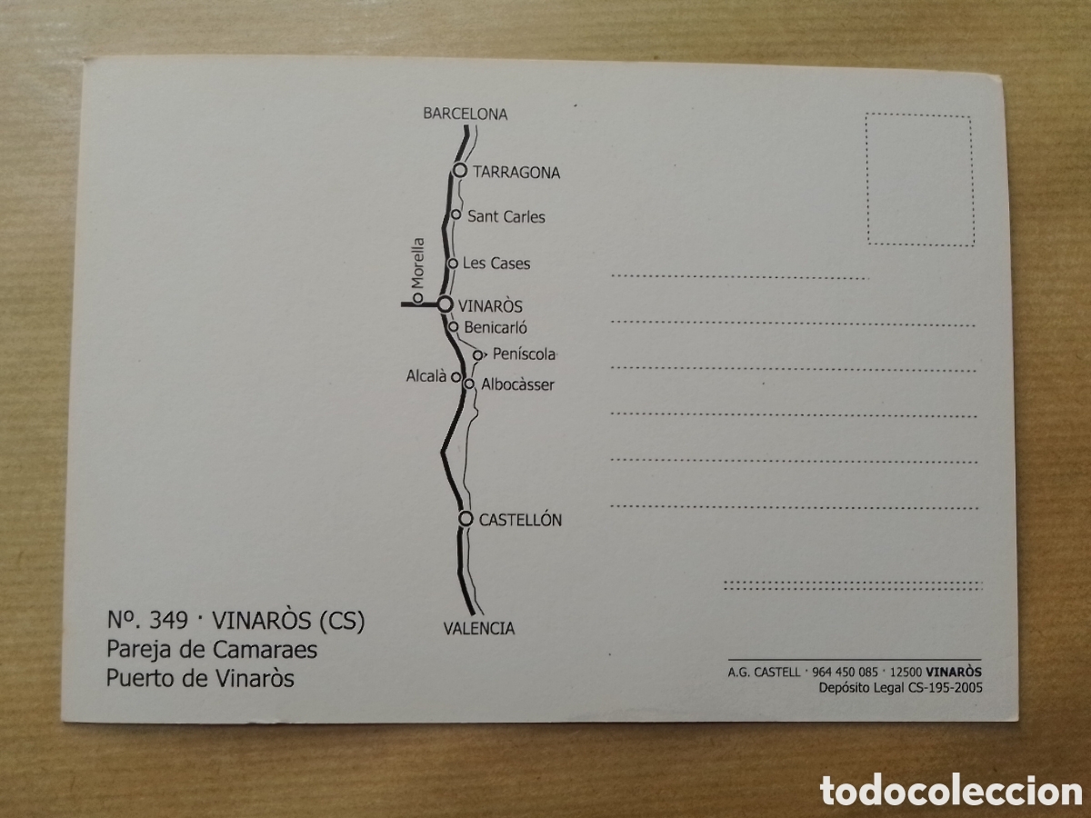 Postales: Postal traje t&iacute;pico Vinaros s/c - Foto 2