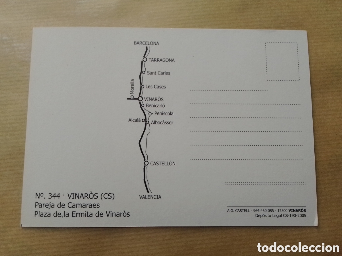 Postales: Postal traje t&iacute;pico Vinaros s/c - Foto 2