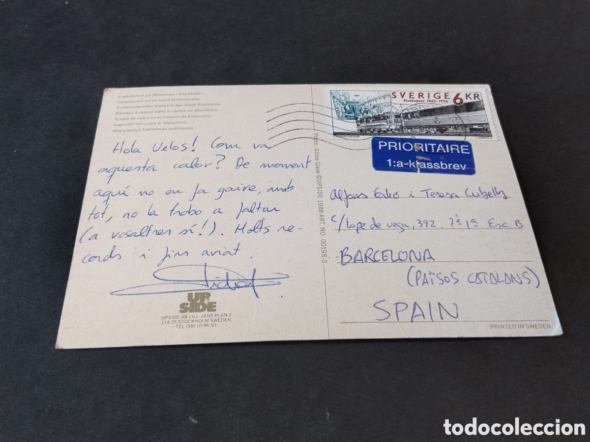 Postales: Postal UP SIDE ........... - Foto 2