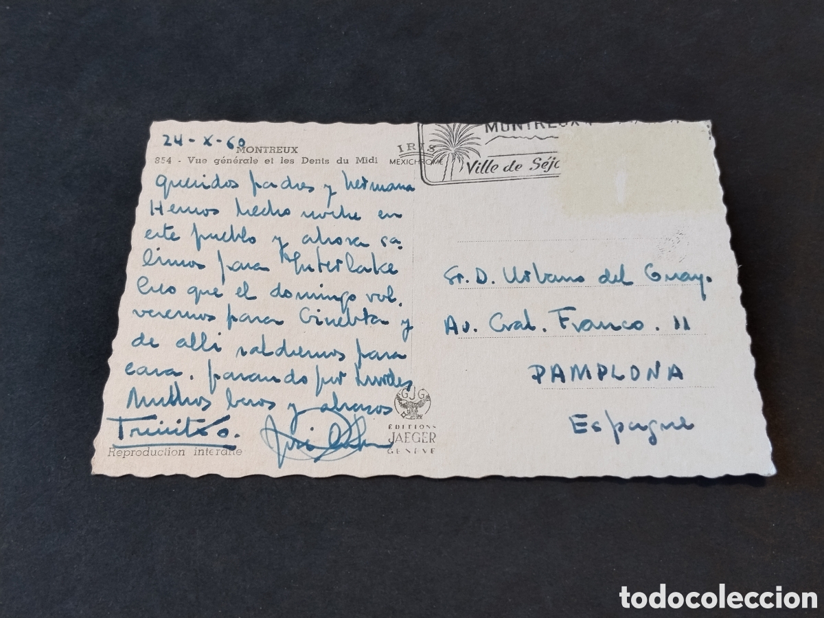 Postales: Postal Montreux ........ - Foto 2