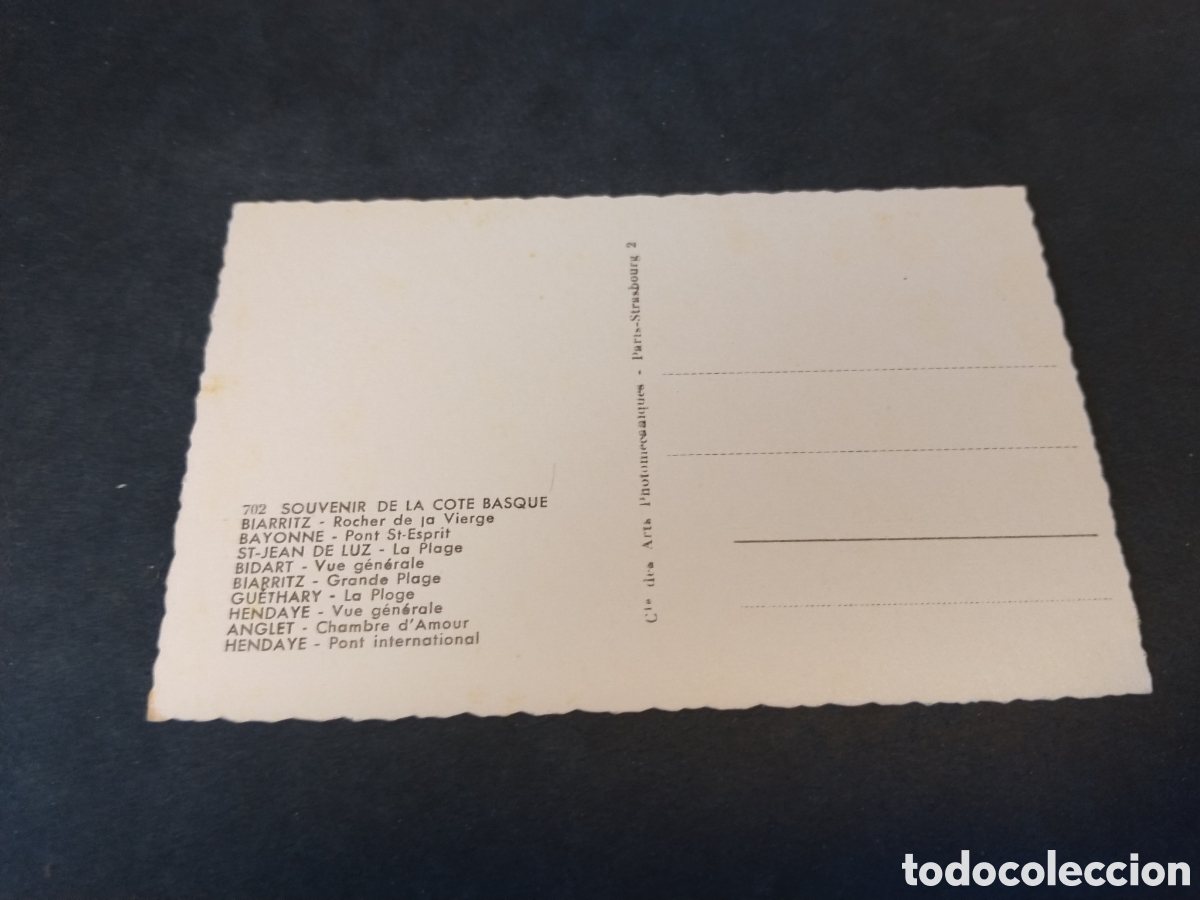 Postales: Postal Souvenir De La Cote Basque - Foto 2