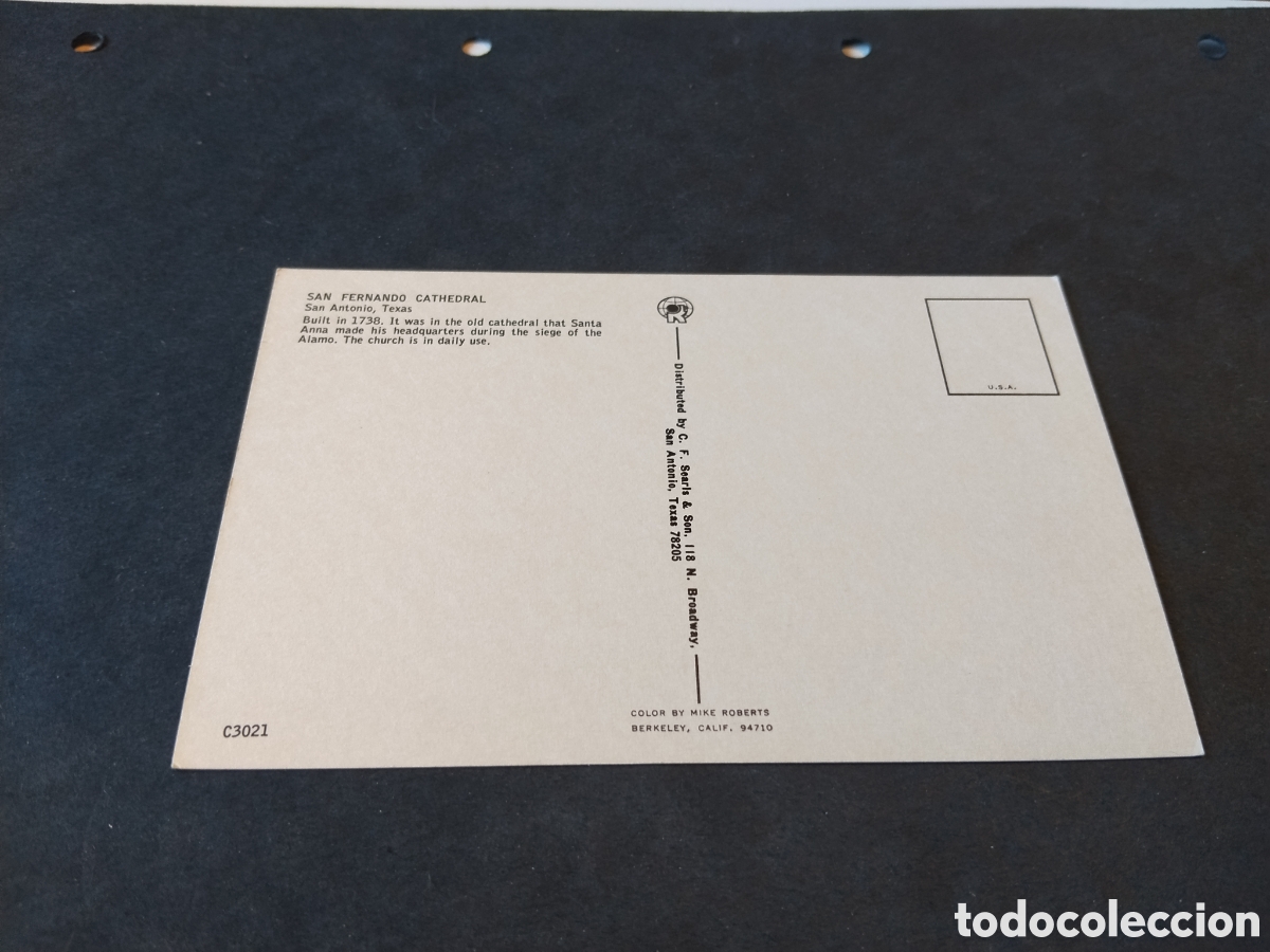 Postales: Postal San Fernando Cathedral - Foto 2