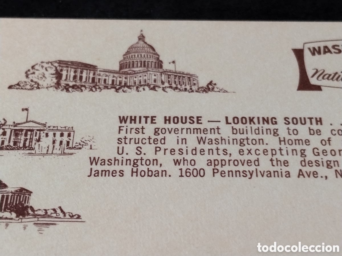 Postales: Postal Washington Our Nations Capital - Foto 5