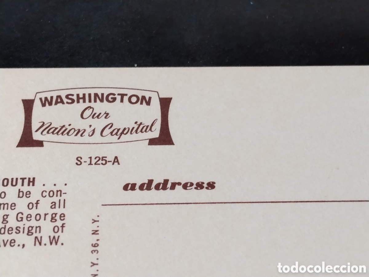 Postales: Postal Washington Our Nations Capital - Foto 6