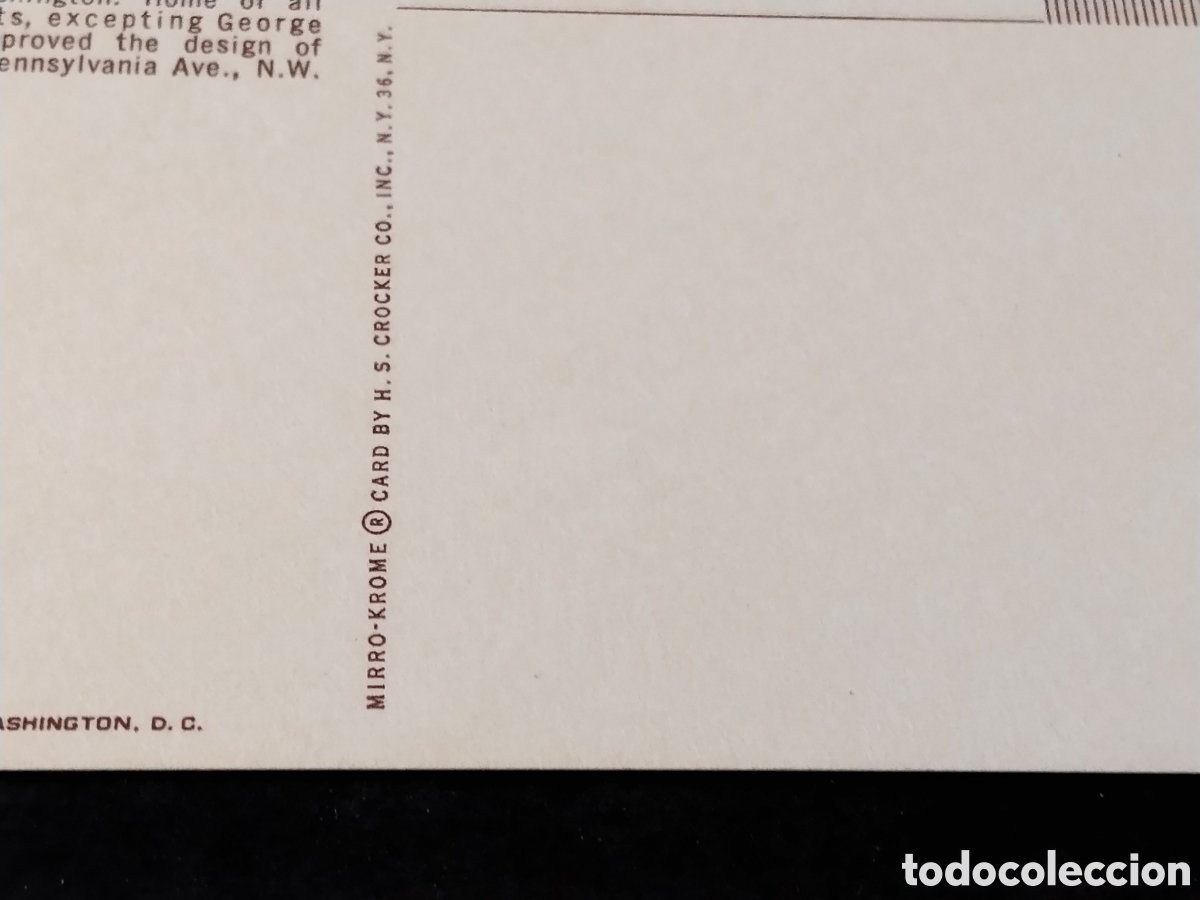 Postales: Postal Washington Our Nations Capital - Foto 8