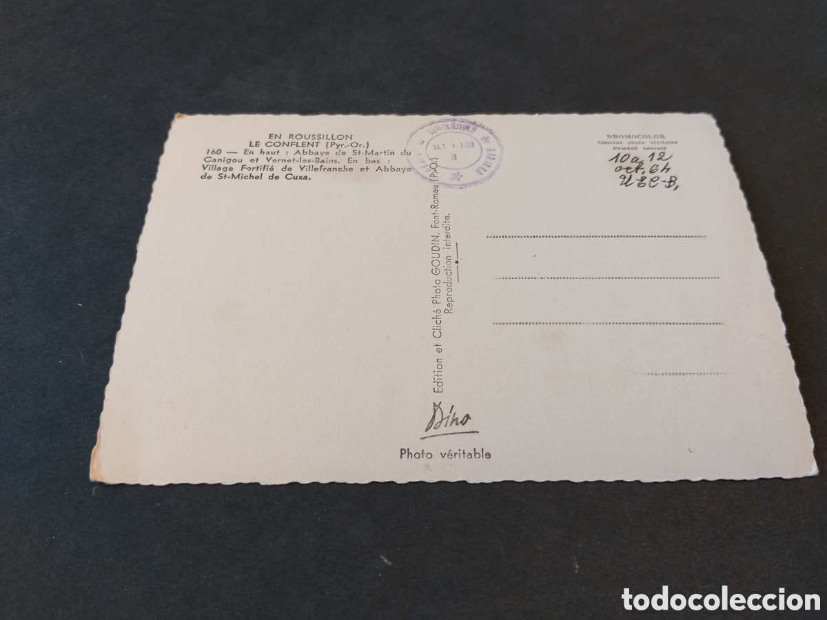 Postales: Postal Roussillon Le Conflent - Foto 2