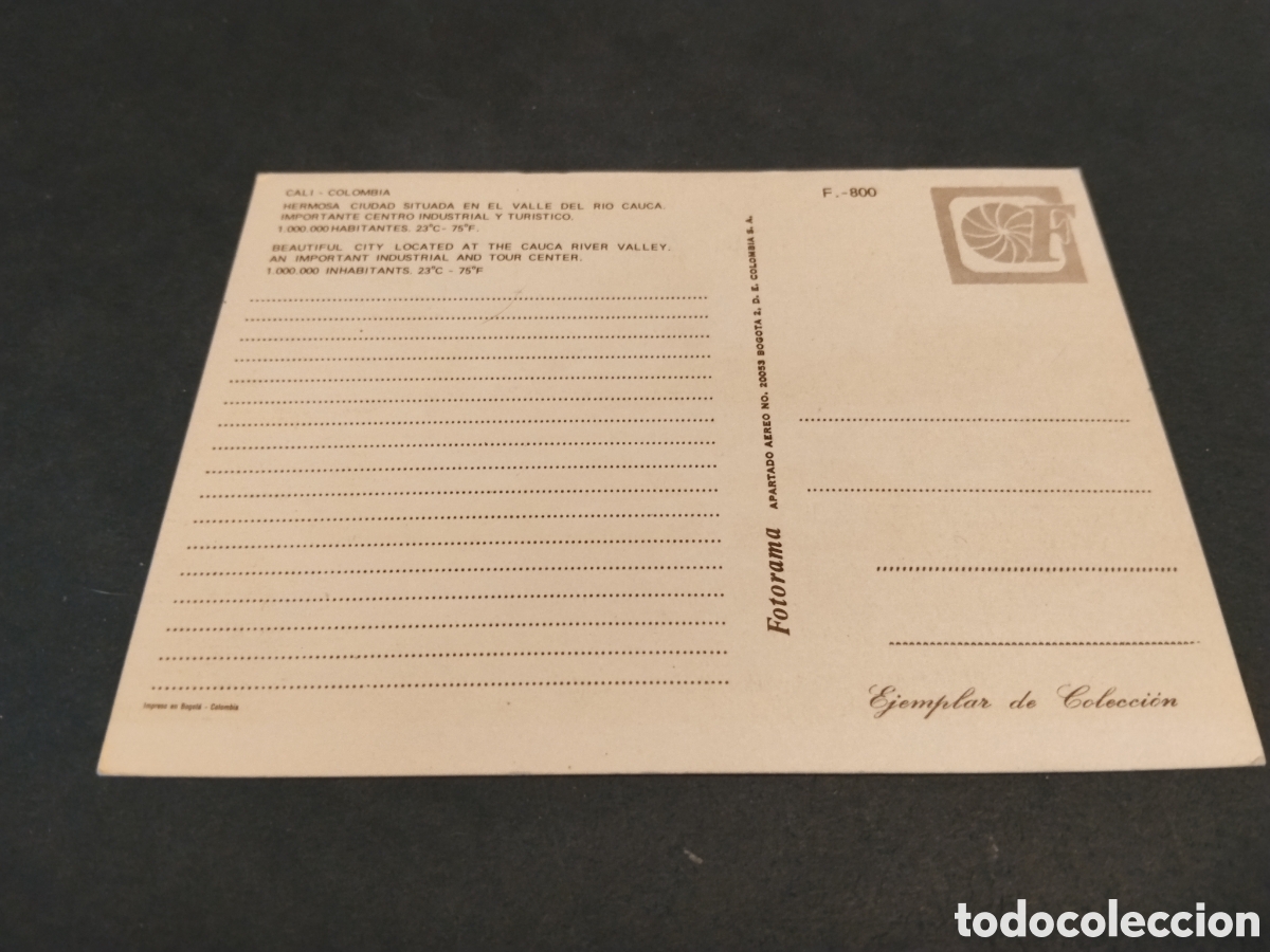 Postales: Postal Cali Colombia - Foto 2