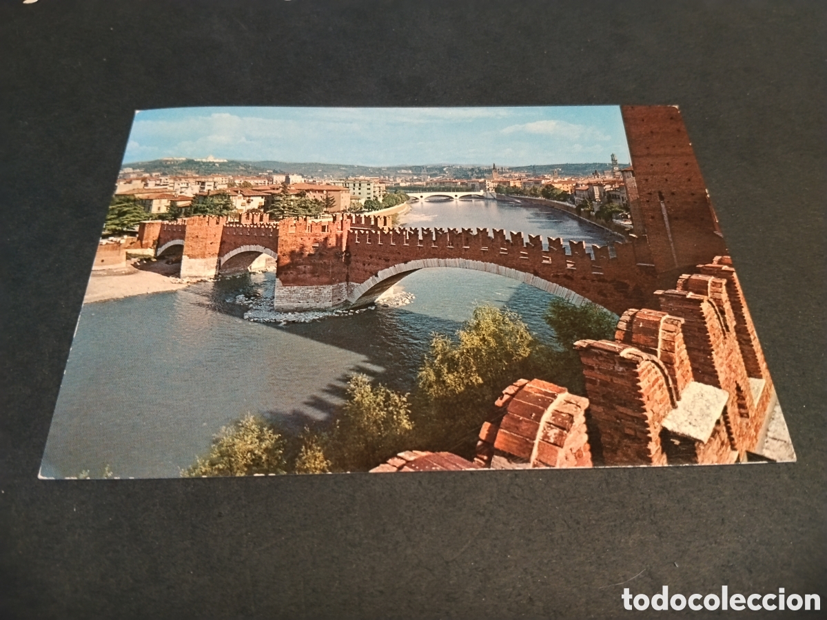Postales: Postal Verona Ponte Scaligere e panorama