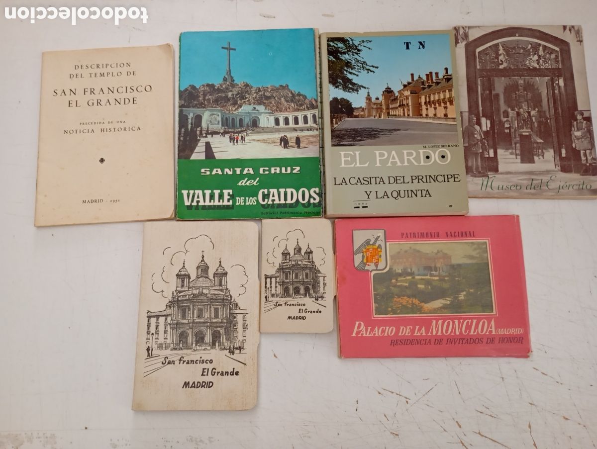Postales: LOTE DE GUIAS Y POSTALES A&Ntilde;OS 50 Y 70