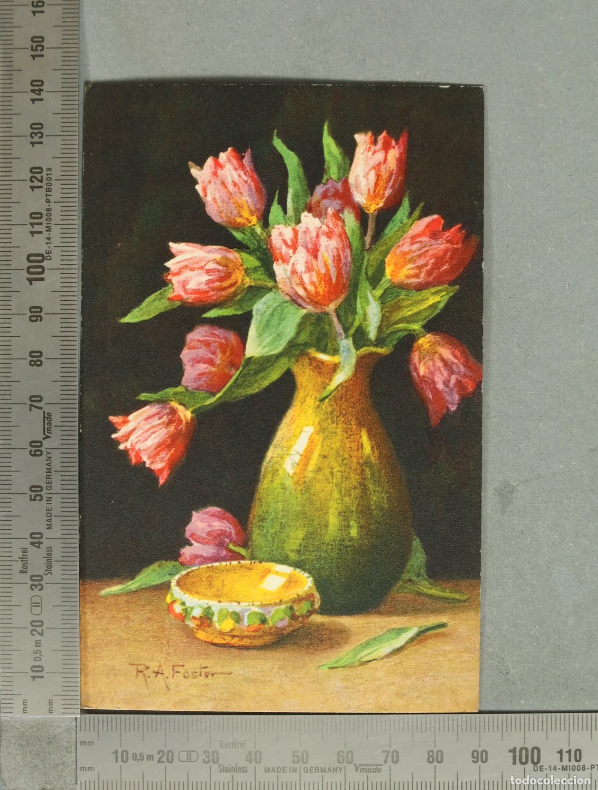 Postales: POSTAL. Tulipanes - R.A. Foster