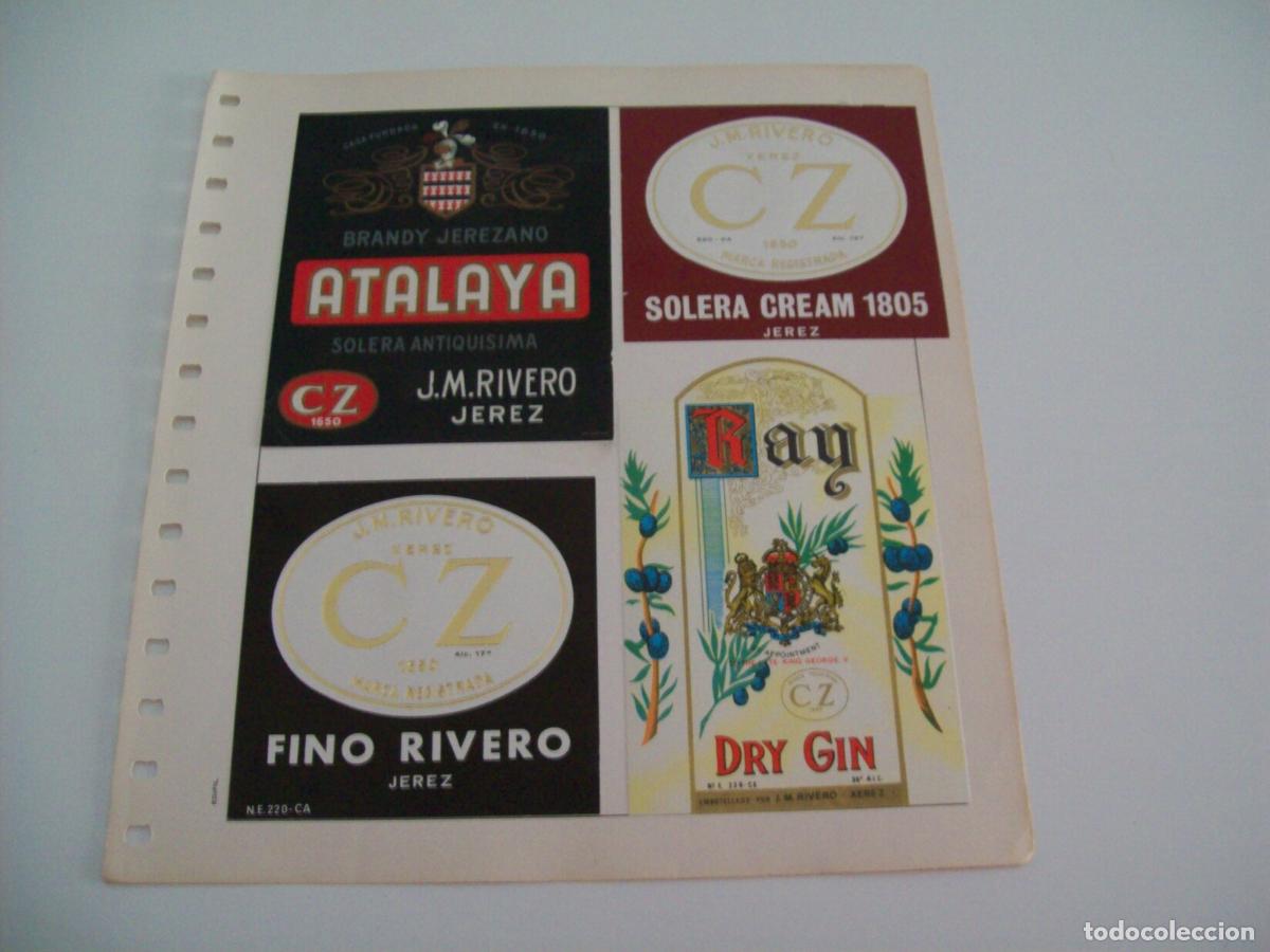 Postales: ETIQUETA LICOR 2313: Atalaya Gin Raq - Varios
