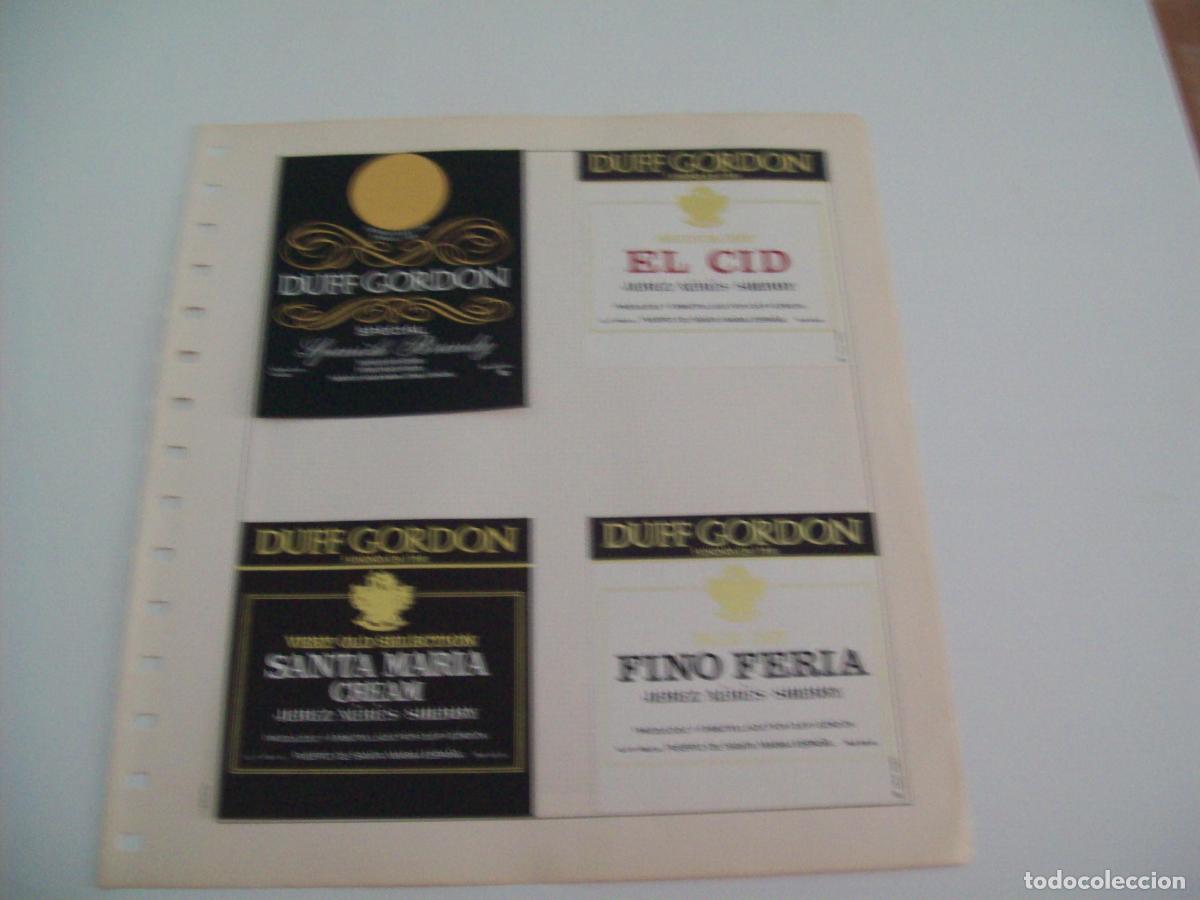 Postales: ETIQUETA LICOR 2258: Duff Gordon - Varios