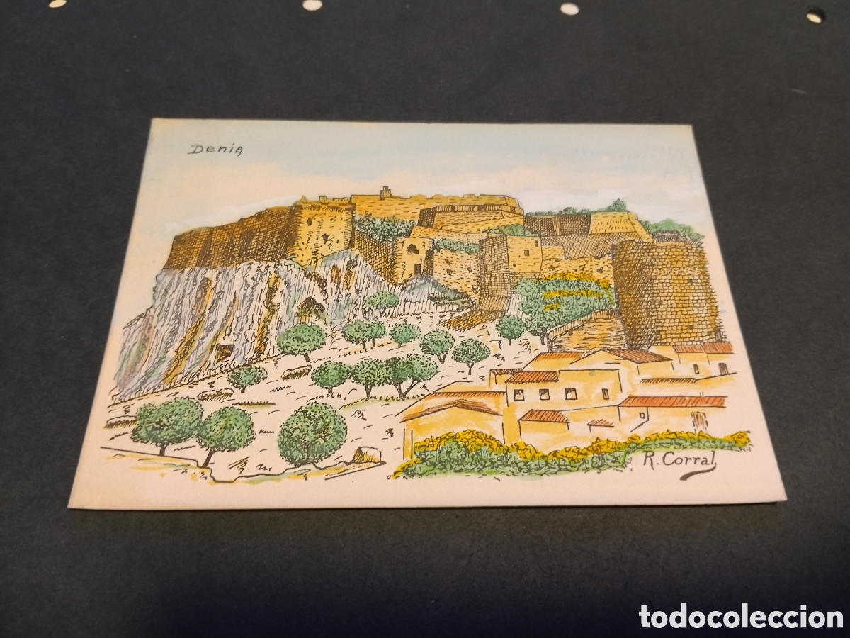 Postales: Postal Dibujada Denia