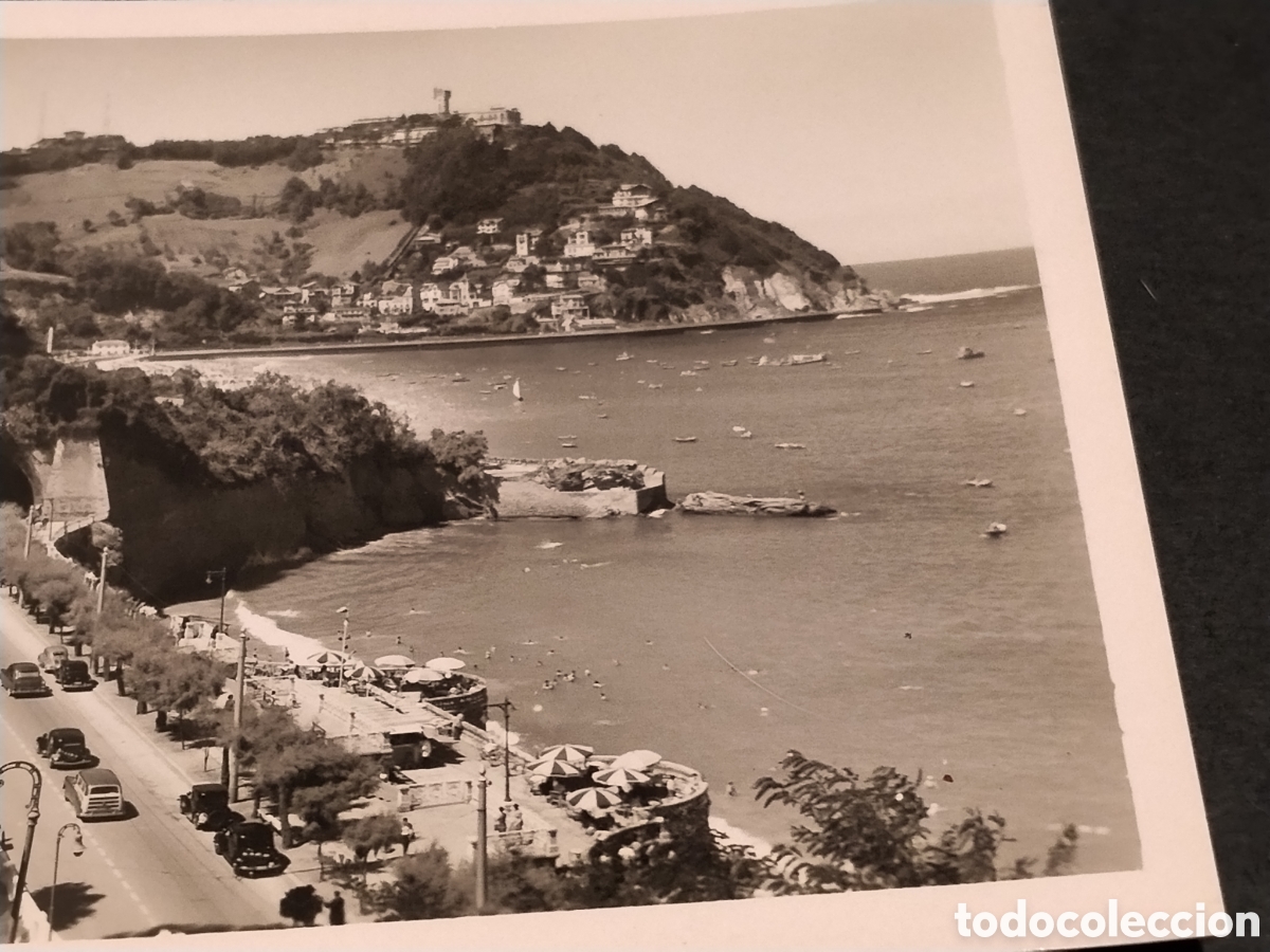 Postales: Postal San Sebasti&aacute;n , Palacio Real y Monte Igueldo - Foto 4