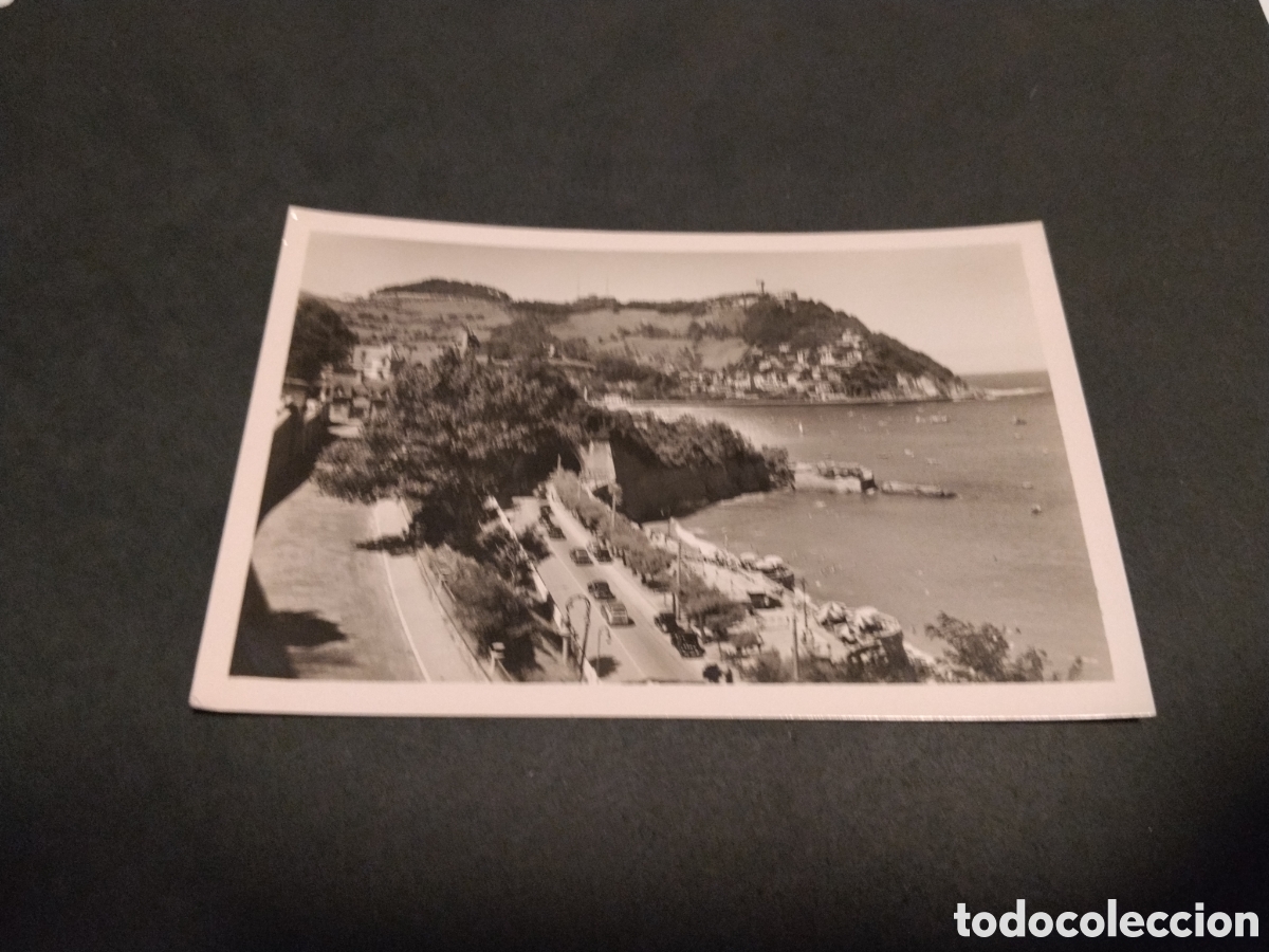 Postales: Postal San Sebasti&aacute;n , Palacio Real y Monte Igueldo