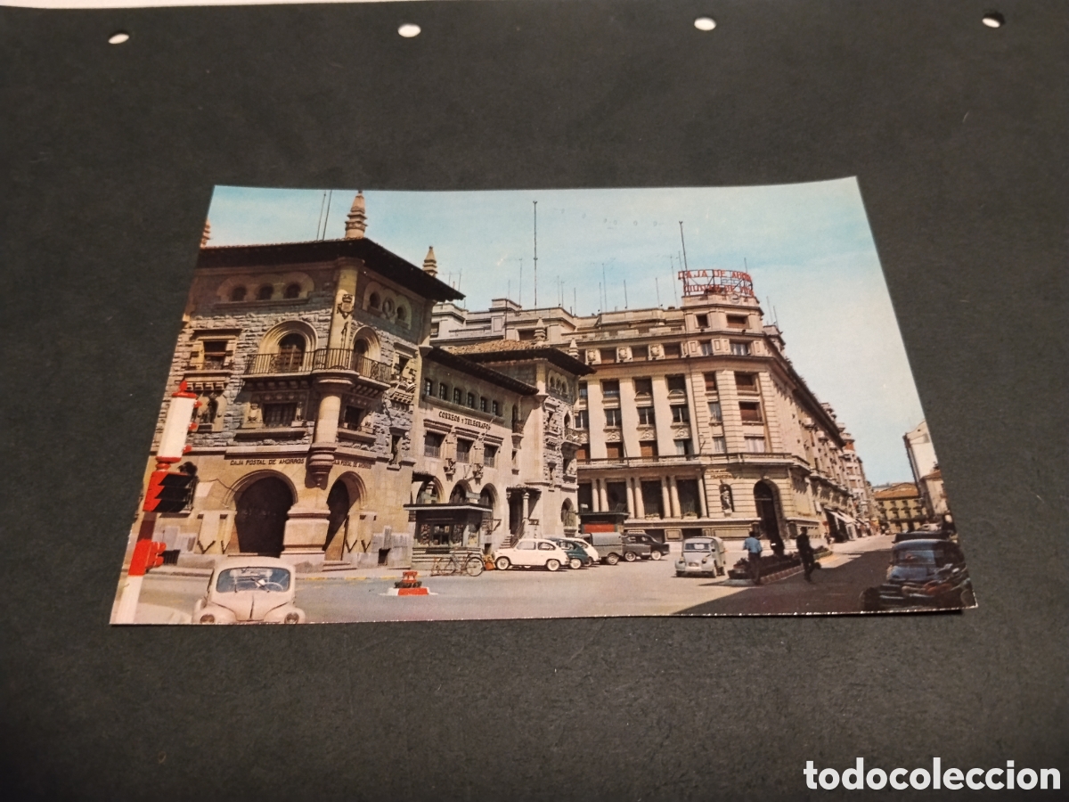 Postales: Postal Vitoria Edificios de la Caja de Ahorros de la Ciudad, Correos y Tel&eacute;grafos