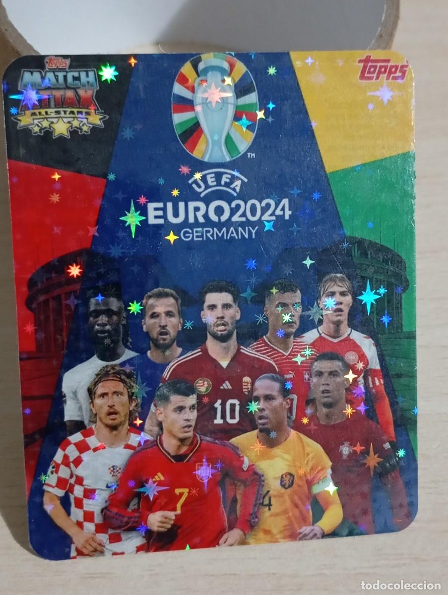 Postales: Carta postal sobre UEFA Euro 2024 futbol