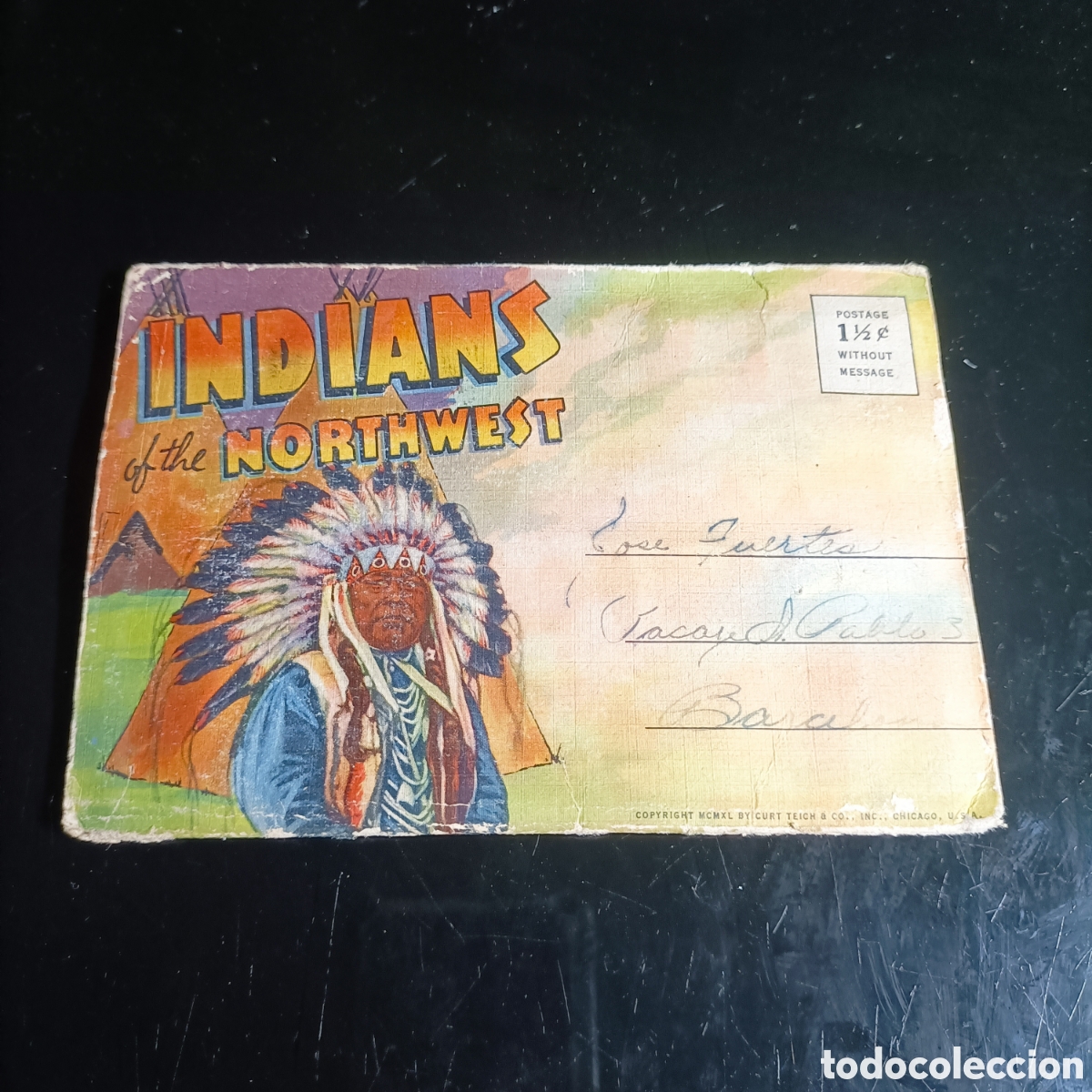 Postales: ANTIGUAS FOTOGRAF&Iacute;AS TIPO ACORDE&Oacute;N. INDIANS OF THE NORTHWEST