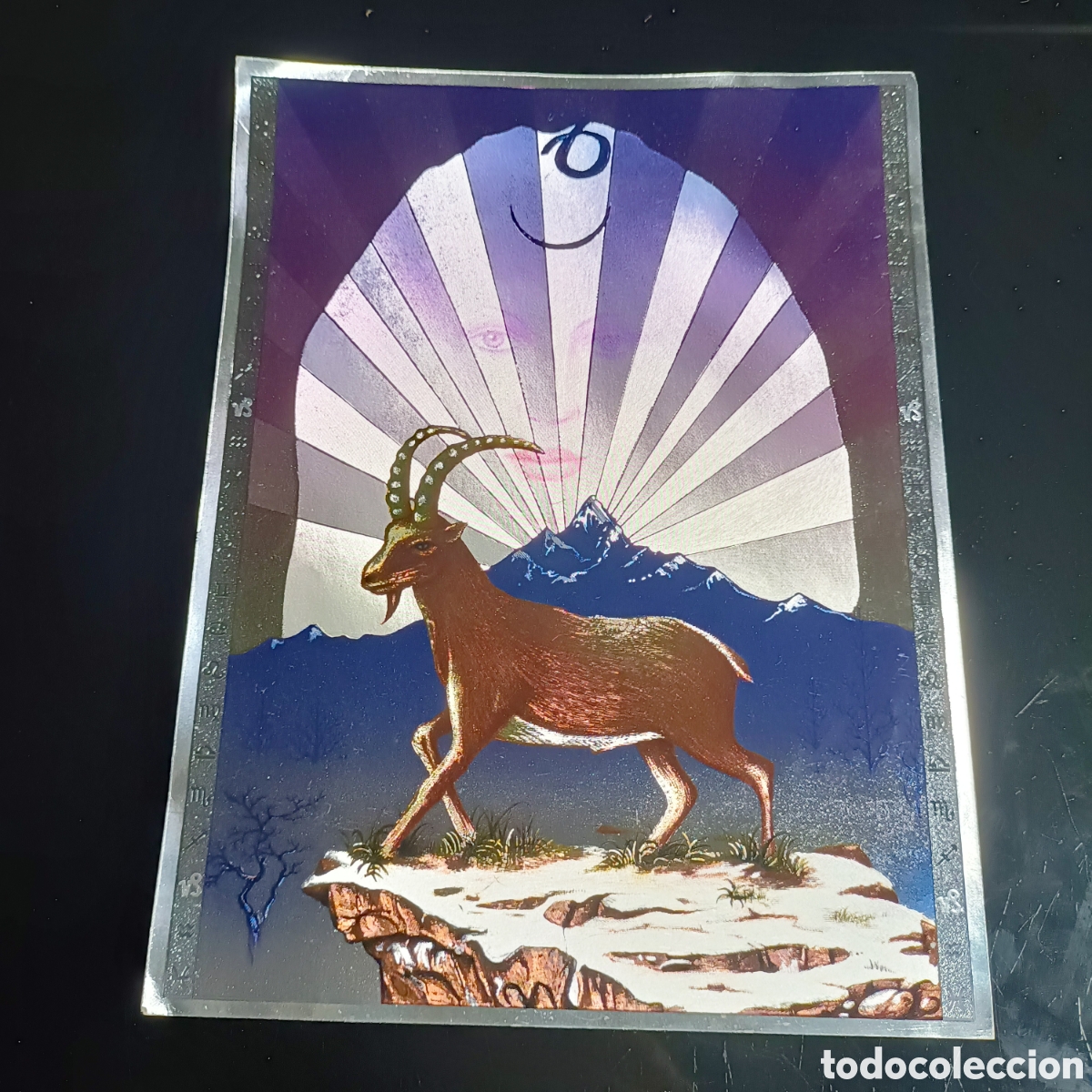 Postales: FOLLETO O TARJETA. CAPRICORN. PAINTING BU NORBERT L&Ouml;SCHE