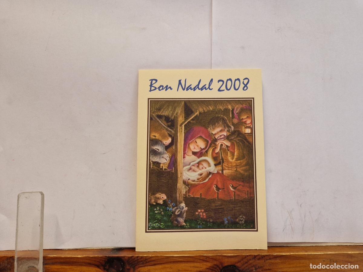 Postales: BONITA POSTAL CIRCULADA. DIPTICA. BON NADAL 2008