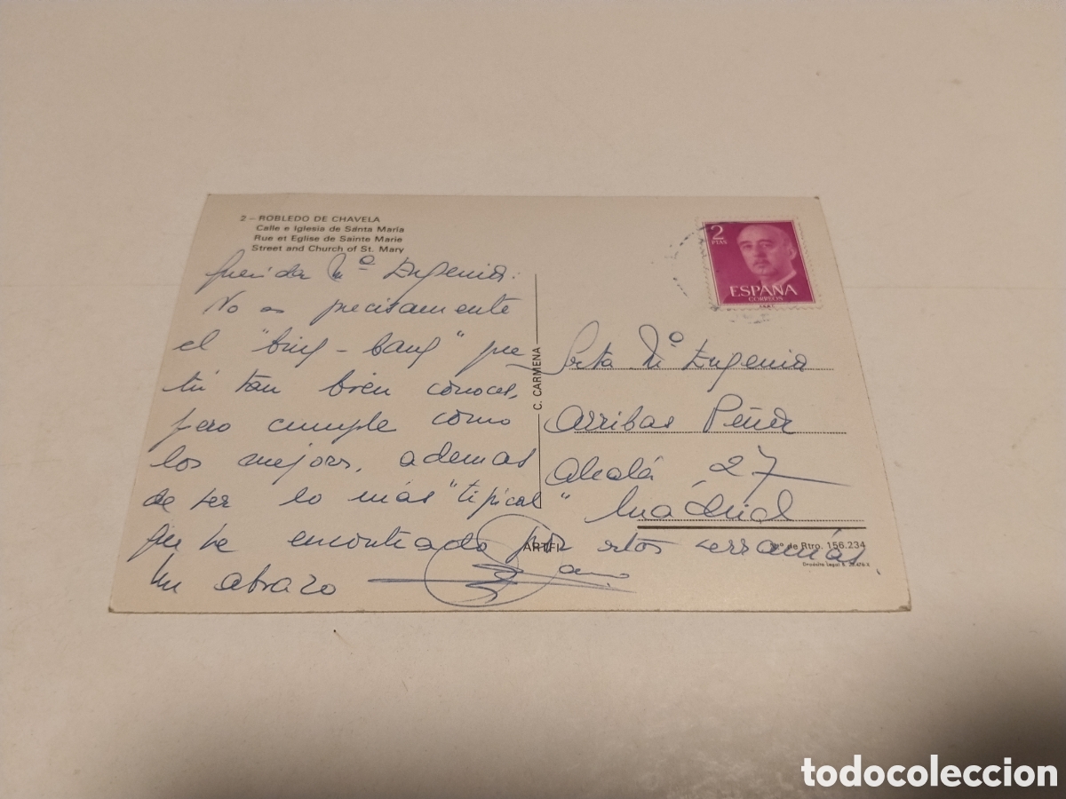 Postales: Postal Robledo de Chavela - Foto 2