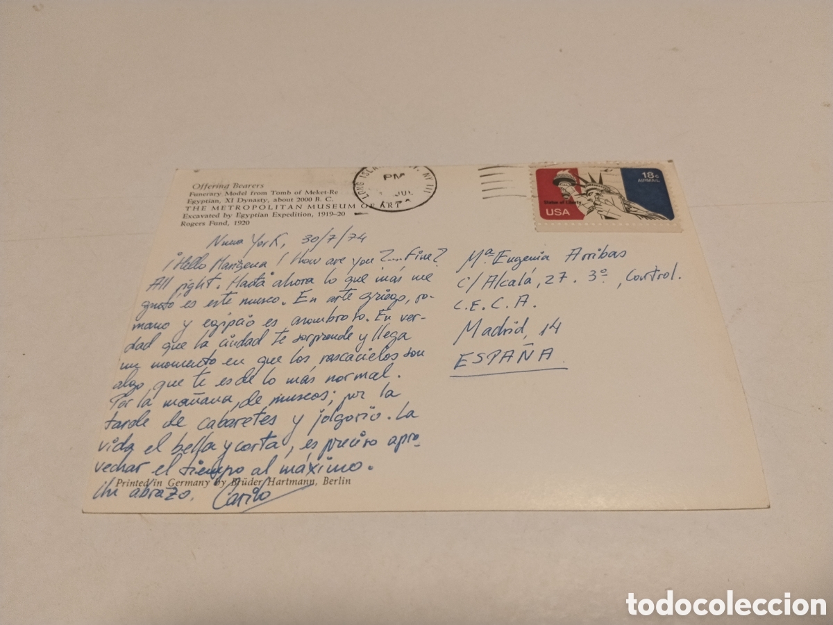 Postales: Postal Offering Bearers ...... - Foto 2